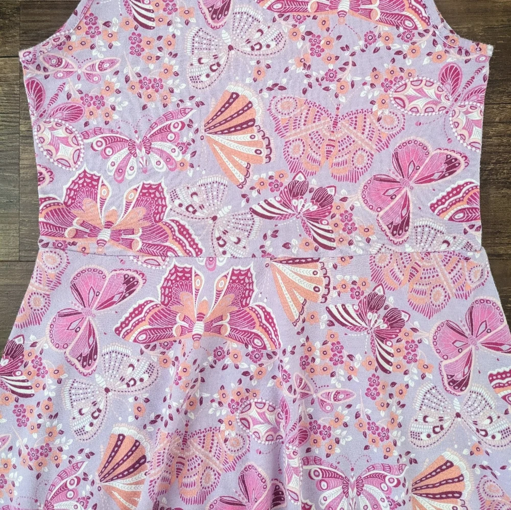Children's Place Purple Butterfly Dress